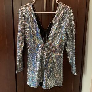 Sparkly Womens Romper